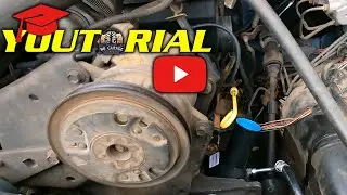 Замена насоса гидроусилителя руля на Ford F150 1986 года выпуска - YouTorial
