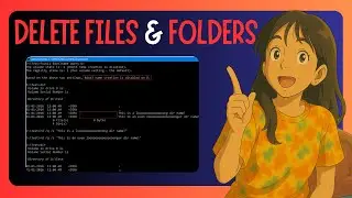 How to Delete Files And Folders Using Command Prompt In Windows 11 - EASY