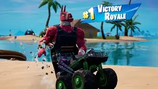 LT. JOHN LLAMA SKIN GAMEPLAY - Solo Victory Royale  (Fortnite Chapter 3 No Commentary PS5)