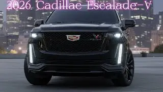 2026 Cadillac Escalade-V Review | The Most Powerful Luxury SUV in America #luxurycar 
