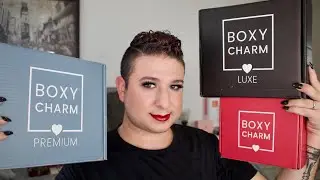 BOXYCHARM DECEMBER 2020 + JANUARY 2021 SPOILERS! ALL BOXES, LUXE + PREMIUM + BASE | Brett Guy Glam