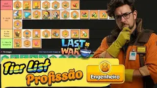 Profissão Engenheiro no Last War: Tier List COMPLETA e Atualizada 🔧🔥