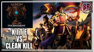 KITE vs Clean Kill | 20v20 Small Scale Tournement Round  | Albion Online