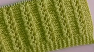 Four loop knitting design. Knitting pattern for cardigan scarf sweater baby girl