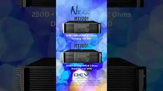 #shorts Nx-Audio MT-1201 2500 + 2500W RMS @ 2 Ohms & MT-1601 3000 + 3000W RMS @ 2 Ohms