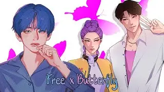BUTTERFLY x FREE - BTS&Huntrix [Mashup - Full TikTok Version]