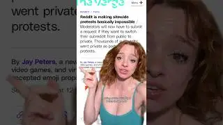 Is Reddit BANNING protests?? Find the full video on my channel!