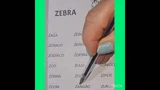 PALAVRAS  COM  A  CONSOANTE  Z ! PRÓ IVANI  !