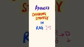 Advanced Chucking Strategy for RAG #llms #ai