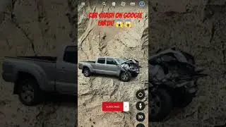 Car crash #googleearth #trendingshorts #subscribetomychannel #trending #viralshorts #car