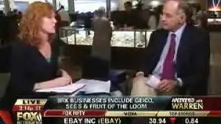 Liz Claman Interviews Buffett's Broker
