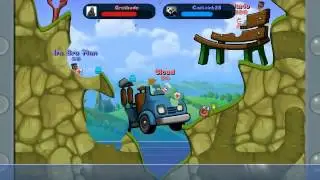 Kirsty and Grethade of Zero1Gaming Playing Worms. - 1 / 4