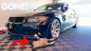 BMW E90 CHEAP LOUD Exhaust Mod Must Do!