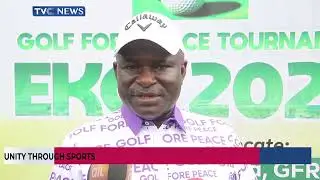 Golfers, Military Officials Gather To Promote Unity Through Sports