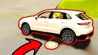Porsche Cayenne vs Idrante! DRIFT in citt&agrave; - City Car Driving