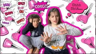 Nailpolish challange vlog | akshita bhanushali | dheer bhanushali | Vlog