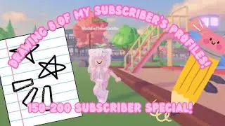 Drawing 8 of my subscriber&rsquo;s profiles! (150-200) subscriber special)