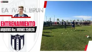 Tristán Suarez | Entrenamiento de arqueros de la 6ta. división | Viernes 23/01/26 | EA Iván Brun