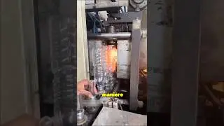 Transformation de bouteilles en plastique recycl&eacute;