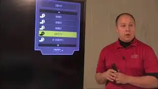 5 Changing Inputs on Sharp Panel