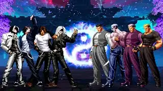 The King of Fighters (MUGEN) | Kyo Kusanagi vs Ryuji Yamazaki