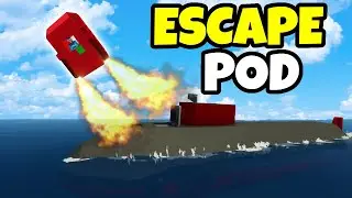 Добавление спасательной капсулы | Ultimate Research Submarine, Stormworks (#11)