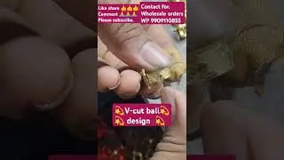💎 Imitation Jewellery V-Cut Bali ✨