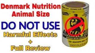 DENMARK NUTRITION ANIMAL SIZE | Do Not Use | Full Review