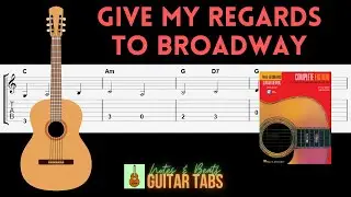 (37 of 70) Hal Leonard Book 1- Give My Regards To Broadway GUITAR TAB
