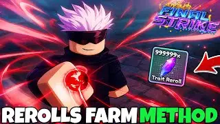 How To Farm Trait Rerolls (25+ Per Hour) Anime Final Strike!