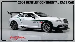 2004 Bentley Continental GT3 Race Car Re-Creation - BARRETT-JACKSON 2023 LAS VEGAS