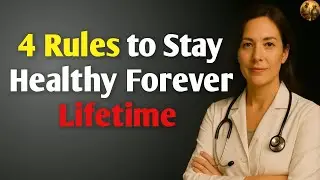 4 Rules to Stay Healthy Forever | Lifetime || the youth of old age