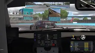 Intense Race for First | Miami International Autodrome | Sports Car Challenge | Mustang GT4 iRacing
