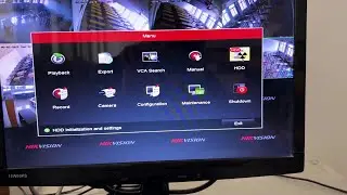 Hikvision DVR NVR Erase All Recording Format Hard Disc | How to delete recording from hikvision DVR