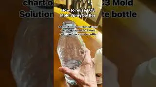 How To Refill EC3 Mold Solution Spray Bottles