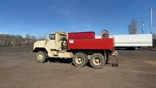 AM General M923 T/A 6x6 Water Truck-