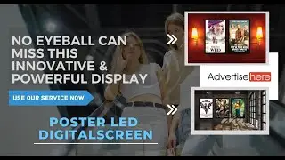 Poster LED Digital Screen Dubai UAE