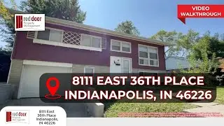 8111 East 36th Place Indianapolis, IN 46226 (Virtual Walkthrough) - HOME FOR RENT!