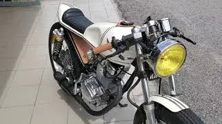 Honda CG125 82' Custom Cafe Racer !