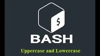 bash uppercase and lowercase