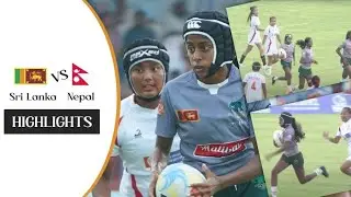 Nepal vs Sri Lanka | Women&rsquo;s Highlights | Asia Rugby Emirates U20s Sevens 2025