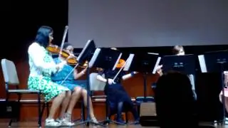 Ciderville music camp ensemble, June 2014