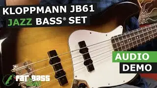 Kloppmann JB61 Jazz Bass&reg; Pickup Set Demo