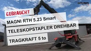 Magni RTH 5.23 Smart - Teleskopstapler Drehbar - 5 to gebraucht/used GRUMA
