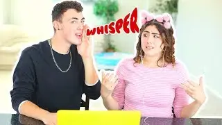 WHISPER CHALLENGE with my bro!