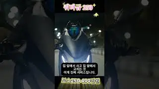 #150cc #250cc #300cc #350cc 최강자는 250cc 쿼터급스쿠터입니다.  #스쿠터