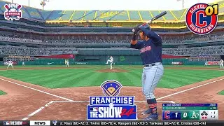 MLB The Show 24 Cleveland Guardians vs Oakland Athletics | Opening Day | Franchise Mode #1 - PS5 HD