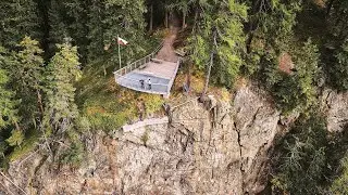 Aussichtsplattform Adlerblick, Bergwerksblick und Knappensteig