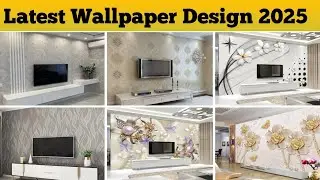 Modern 3D Wallpaper Design With Price 2024 || 3D Wallpaper For Living Room and Bedroom