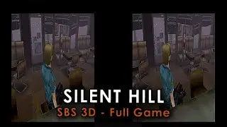 SILENT HILL (3D SBS) | PS1 games have no depth buffer, but 3D works thanks to Duckstation and Geo11